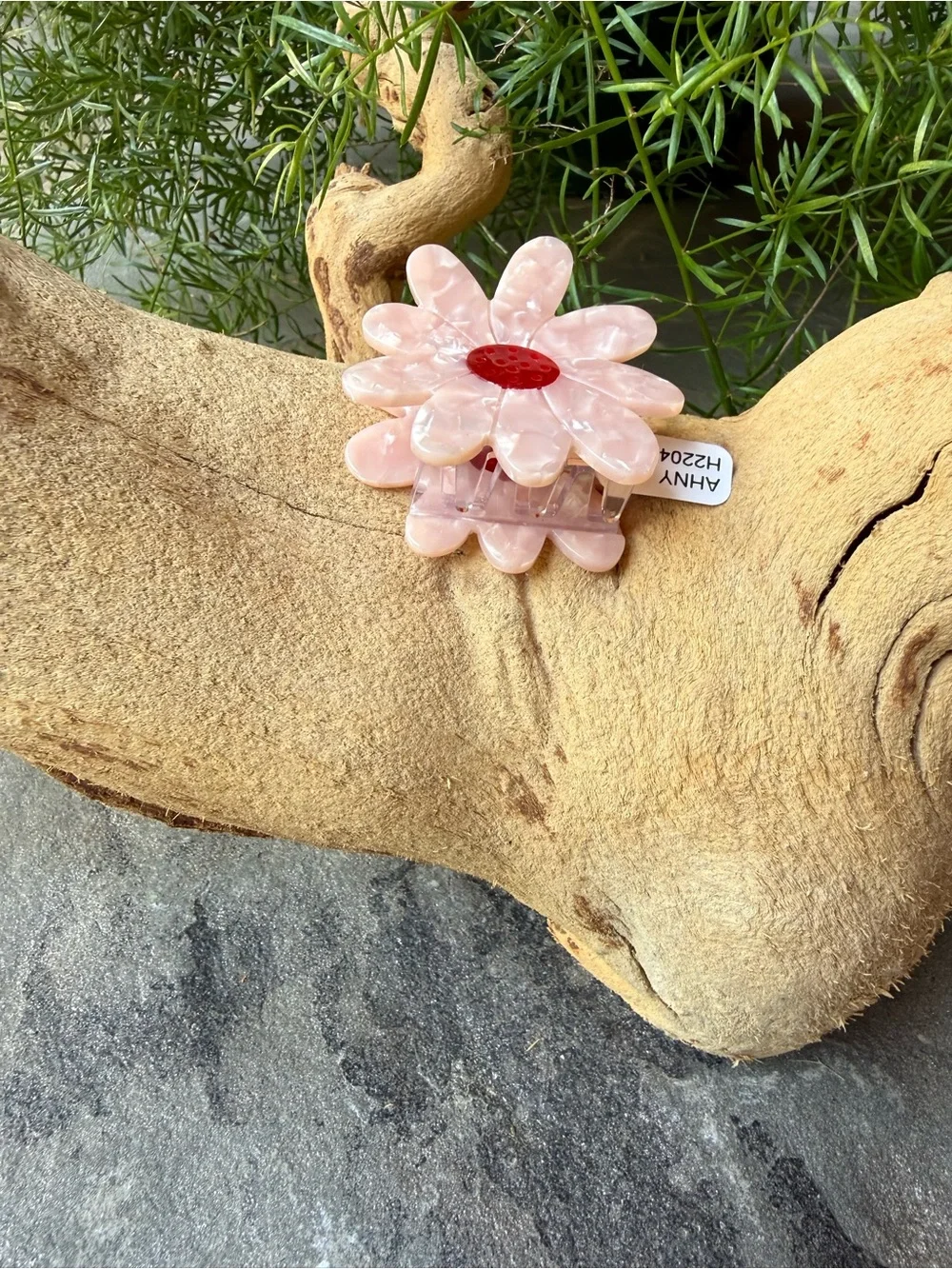 New🌟Anthropologie-Pink Daisy Hair Clip
